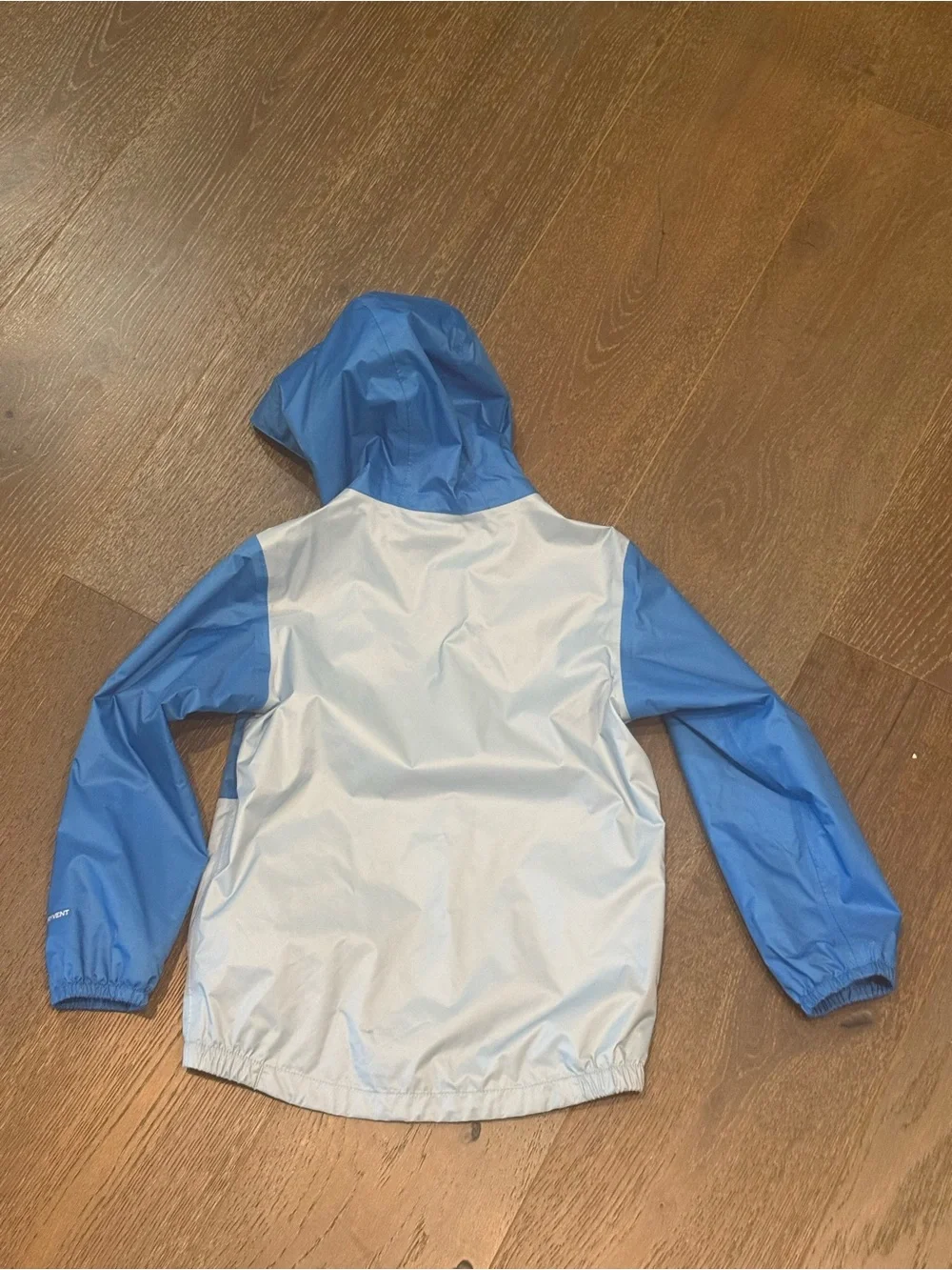 The North Face Blue Hooded Windbreaker Jacket